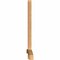 Ekena Millwork Bellingham Timber Gable Bracket, Western Red Cedar, 108"W x 54"H x 3 1/2"D x 3 1/2"F, 12/12 Pitch GBW108X54X0404BEL00SWR - alternate 4